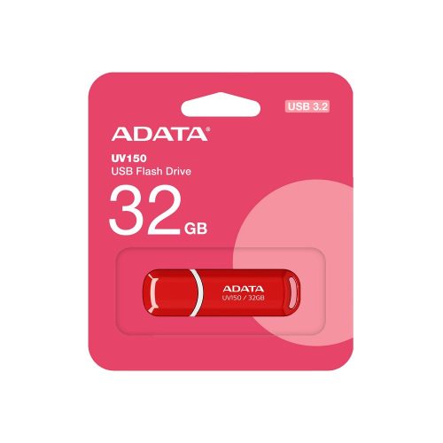 ADATA UV150 32GB USB3.2 pendrive, piros