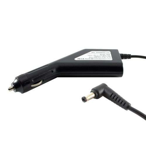 Asus A6 laptop autós töltő 90W + USB