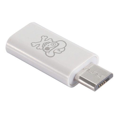 Enkay Type-C anya - Micro-USB apa átalakító, fehér