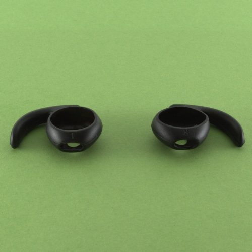 Airpods szilikon fülkampó, fekete, 1 pár/cs.