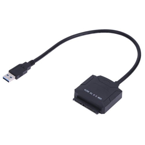 USB3.0 - SATA adapter 2.5/3.5" HDD/SSD-hez, 12V tápegységgel