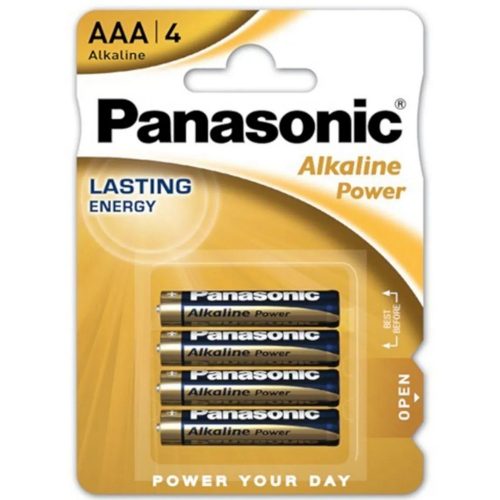 Panasonic Alkaline Power AAA 1.5V alkáli elem 4db/cs