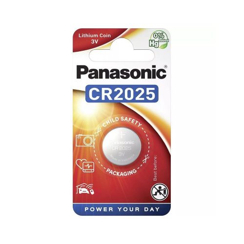 Panasonic CR2025 Lithium gombelem 3V, 1db/cs