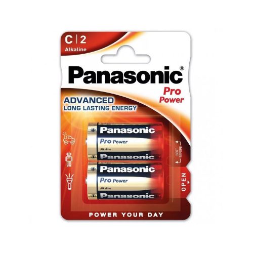 Panasonic Pro Power LR14 Baby 1.5V alkáli elem 2db/cs