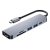 WPOWER AD-033 6 az 1-ben Type-C HUB