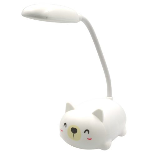 Éjszakai LED-es gyerek lámpa "Maci", fehér