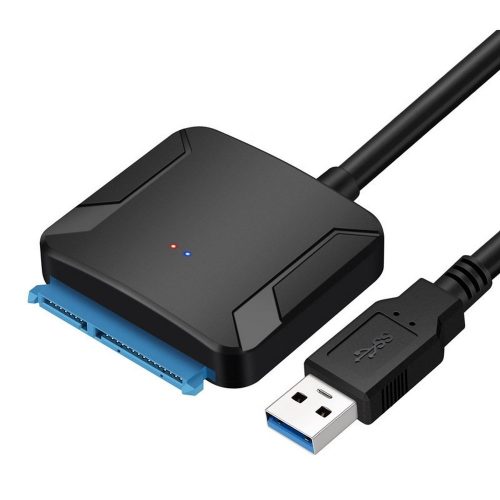 USB3.0 - SATA adapter 2.5"/3.5" HDD/SSD-hez UASP támogatással
