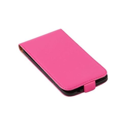 Samsung Galaxy S5 valódi bőr telefontok, hot-pink (3468)