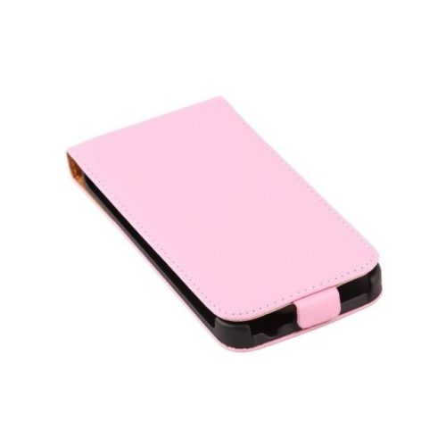 Samsung Galaxy S5 valódi bőr telefontok, pink (3468)